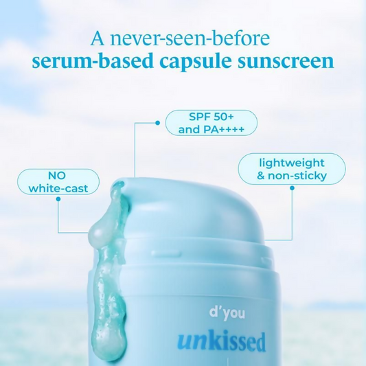 d'you Unkissed Serum Sunscreen SPF 50 & PA++++