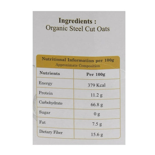 Arya Farm Organic Steel Cut Oats