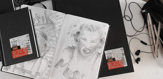 Canson One Hardbound Book, 11cm x 14cm