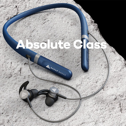 Boult Audio ZCharge Wireless in Ear Bluetooth Neckband with ENC Mic, 40H Playtime, Type-C Fast Charging (10Mins=15Hrs Playtime), Dual Pairing, Made in India, Biggest 14.2mm Drivers Ear Phones (Blue)