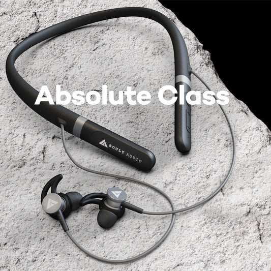Boult Audio ZCharge Wireless in Ear Bluetooth Neckband with ENC Mic, 40H Playtime, Type-C Fast Charging (10Mins=15Hrs Playtime), Dual Pairing, Made in India, Biggest 14.2mm Drivers Ear Phones (Black)