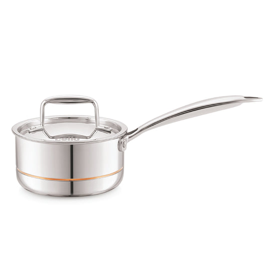 5-Ply Stainless Steel Sauce Pan with Lid