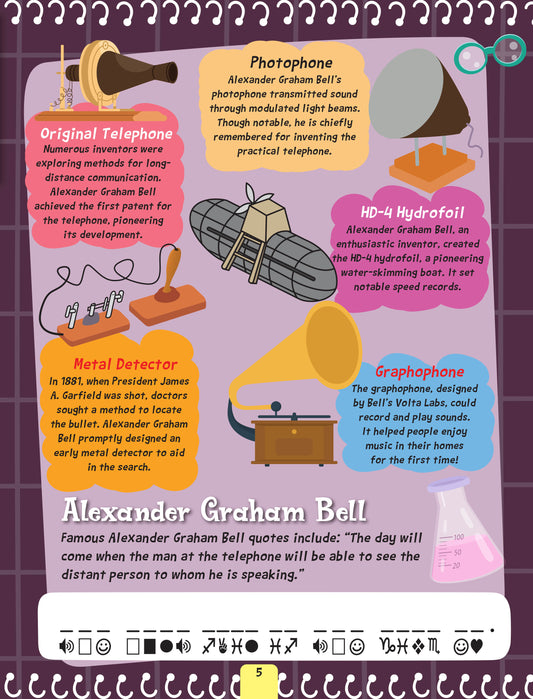 Dreamland Publications Inventors and Dreamers Activity Book for Kids 6–12: Fun Projects, Puzzles & Challenges to Spark Young Minds
