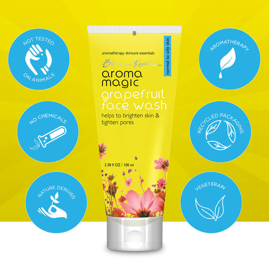 Aroma Magic Grapefruit Face Wash Skin Brightening and Pore Tightening