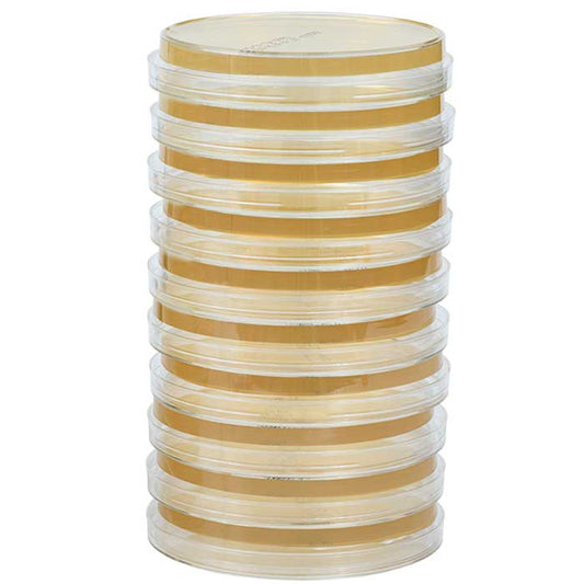 Air Sample Setting Plates TSA (25 mL, Sterile) 100 × 15 mm, Double-Wrapped, 10/Pack