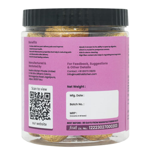 Nuskha Kitchen Ajwain Laddoo For Post Pregnancy 500 gms