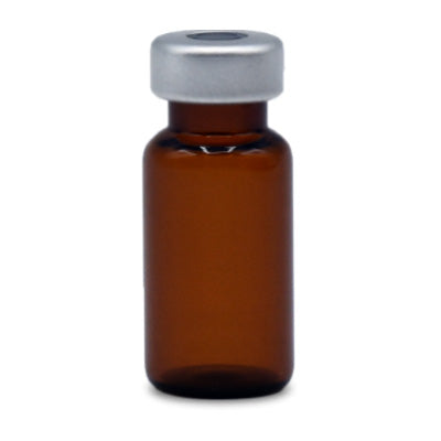 Empty Amber Glass Vials 10ml or 30 ml USP Type 1, Sterile