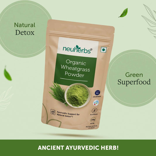 Organic Wheatgrass Powder for Improved Immunity & Digestion