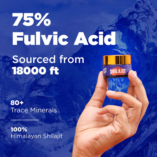 100% Pure Himalayan Shilajit Resin