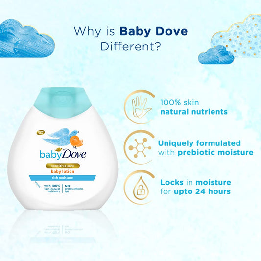 Dove Baby Rich Moisture Nourishing Baby Lotion (200 ml)
