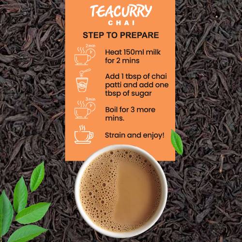 Irani Masala Chai - 100% Natural Irani Masala Flavoured Chai Tea | With Real Spices - 200 gms