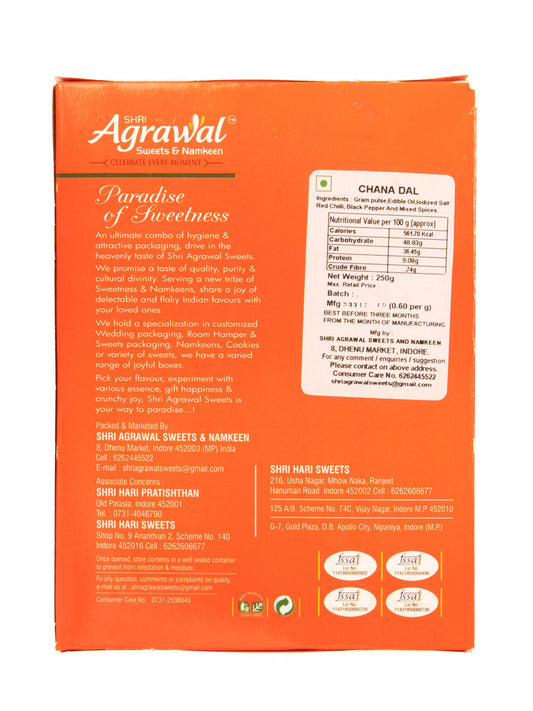 Shri Agrawal Sweets & Namkeen Chana Dal - 500 gms