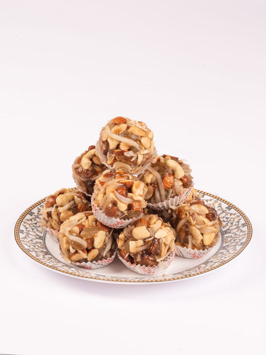 Shri Agrawal Sweets & Namkeen Dryfruit Mix Laddu - 500 gms