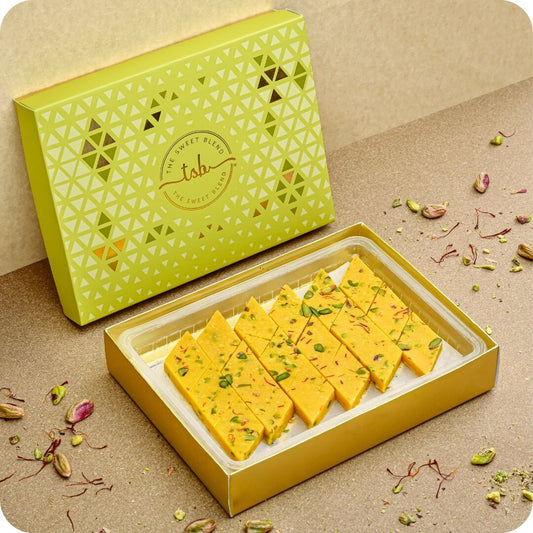 The Sweet Blend Kesar Pista Katli - 500 gms