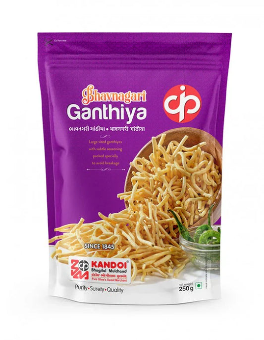 Kandoi Bhogilal Mulchand Bhavnagri Ghanthiya - 250 gms