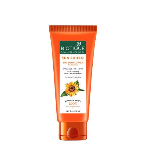 Biotique Sun Shield Sunflower 50+ SPF Sunscreen Lotion