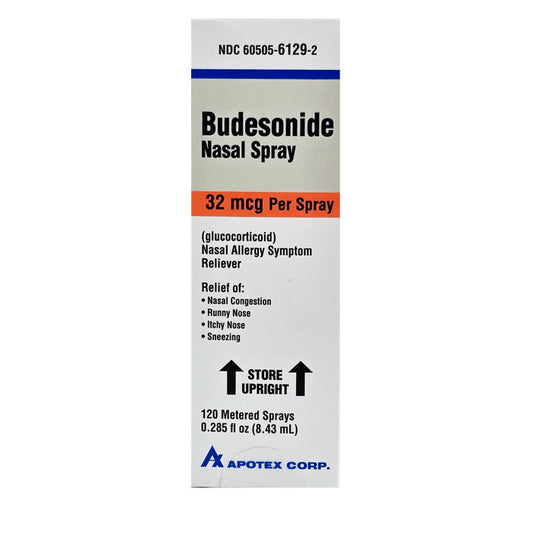 Budesonide Nasal Spray 32 mcg for Allergy Relief