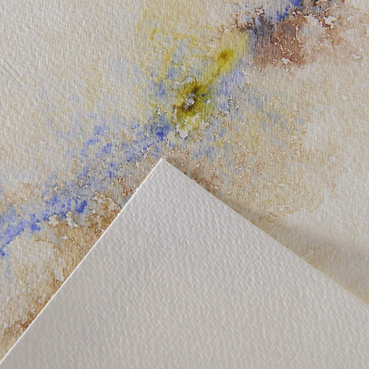 Canson Montval Watercolour 300 Gsm Cold Pressed 13.5 X 21 cm Paper Spiral Pad (White- 12 Sheets)