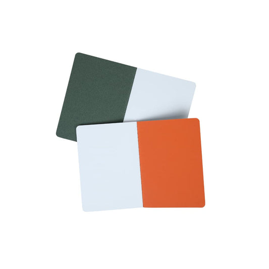 Canson Inspiration 96 Gsm Light Grain A6 Hardbound Books (Pack Of 2- Ivy & Orange- 24 Sheets)