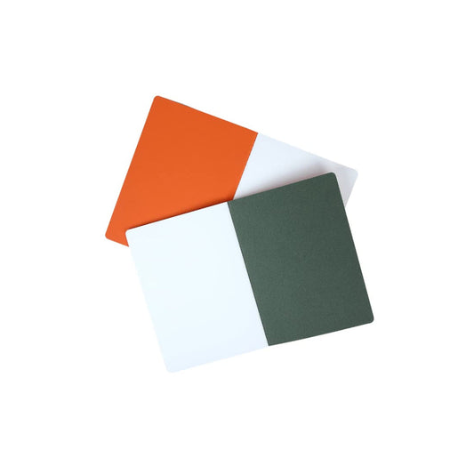 Canson Inspiration 96 Gsm Light Grain A5 Hardbound Books (Pack Of 2- Ivy & Orange- 30 Sheets)