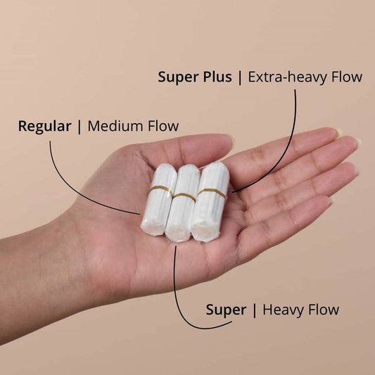 Carmesi 100% Organic Cotton Tampons