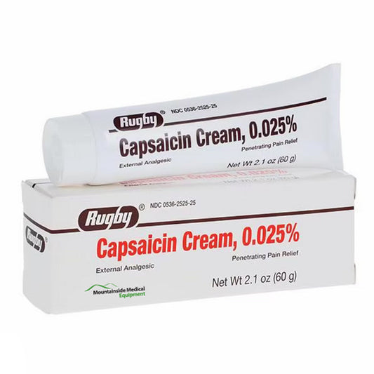 Capsaicin Cream 0.025% Topical Heat Pain Relief Cream
