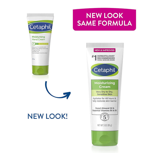 Cetaphil Moisturizing Dry Skin Relief Cream with Vitamin B5 & B3