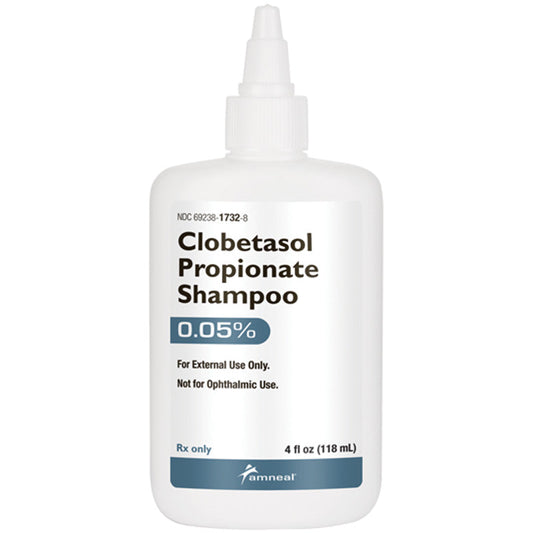 Clobetasol Propionate Shampoo 0.05%, 118 mL Bottle (RX)
