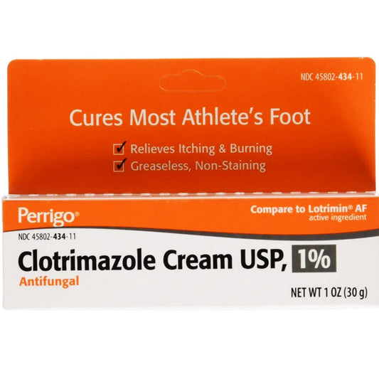 Clotrimazole Cream 1% Antifungal Relief 30 Gram Tube (Rx)