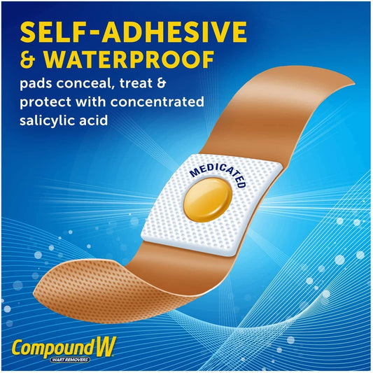 Compound W One Step Wart Removal Invisible Pads 14 Count
