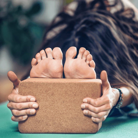 Sustainable Yoga Cork Blocks- Natural Fitness Cork