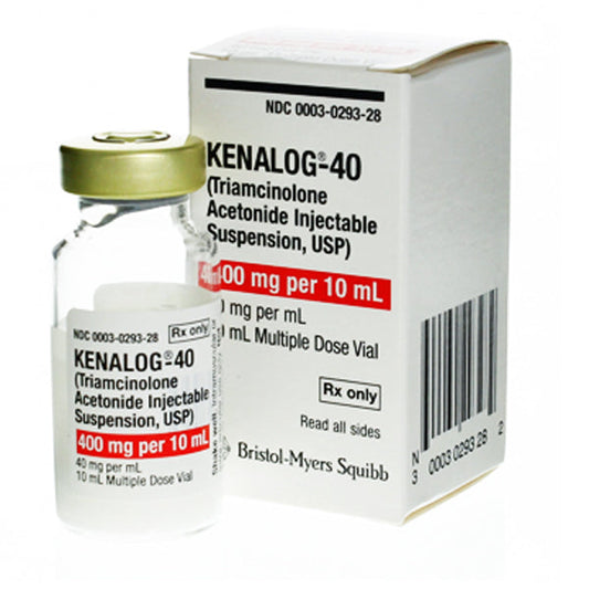 Kenalog Injection 40 mg Multiple-Dose Vial 10 mL (Rx)