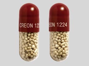 Creon DR (Pancrelipase) Capsules 24,000 USP Units 100/Bottle (RX)