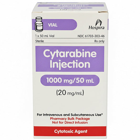 Cytarabine Injection 1000 mg per 50 mL Multi-dose Vial 50 mL by Pfizer Injectables (RX)
