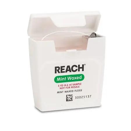 Reach Dental Floss Waxed with Mint Flavor 55 Yards