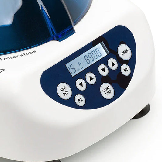 Zip-IQ TT Test Tube Centrifuge (1-15ml), 5,000 RPM, 0-Lock, 90-240v