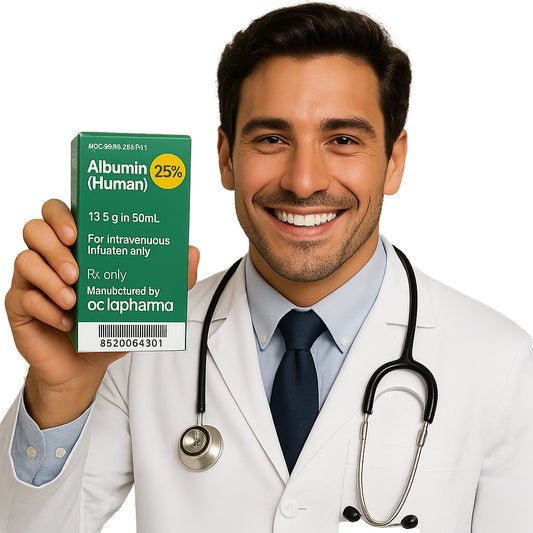 Albumin 25% Human Injection Solution, Plasma Volume Expander by Octapharma 50 mL (Rx)