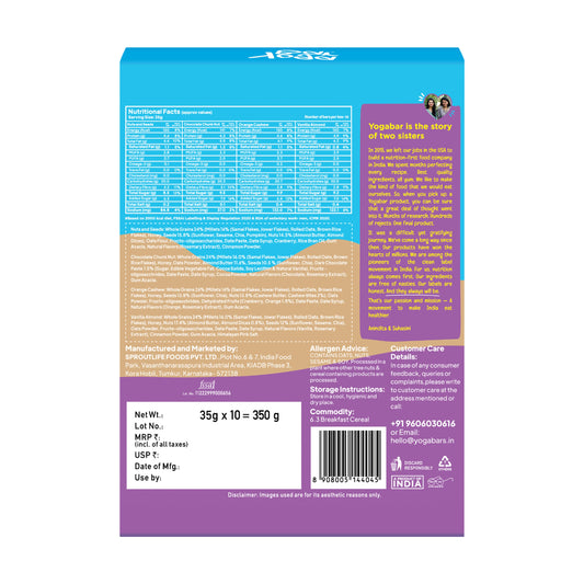 Variety Pack Energy Bar (Pack of 10)