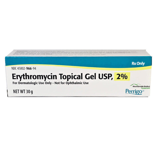 Erythromycin Topical Gel 2%, 30 grams (Rx)