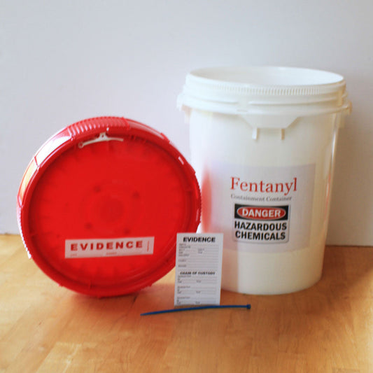 Chemical and Drug Containment and Transport Container 5 Gallon Bucket