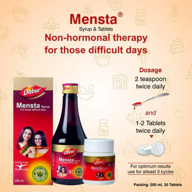 Dabur Mensta Syrup - 200 ml