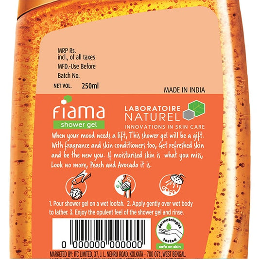 Fiama Peach and Avocado Shower Gel