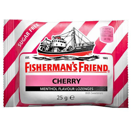 Fisherman's Friend Sugar Free Cough Lozenges, Cherry Flavor