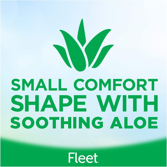 Fleet Laxative Glycerin Suppositories for Adult Constipation Relief with Aloe Vera