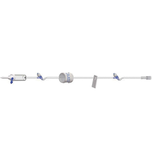 IV Administration Set Flow Safe Controller, 2 Needless Y-Sites 10 Drop (Dial-A-Flow)