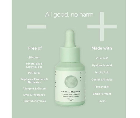 Gabit 20% Vitamin C Face Serum for Glowing Skin