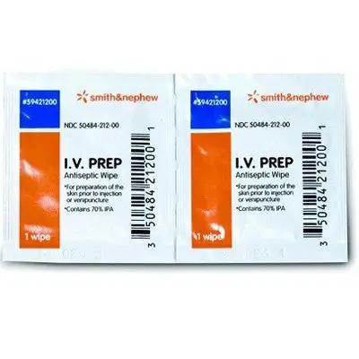 IV Prep Antiseptic Wipes by Smith and Nephew 50/box