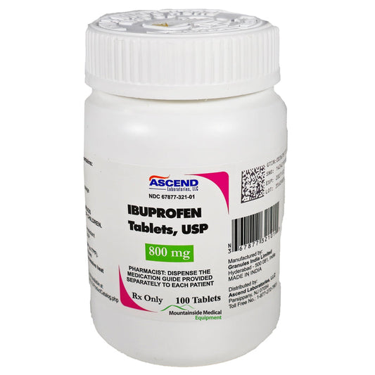 Ibuprofen 800 mg Tablets by Ascend Laboratories 100 Count (Rx)