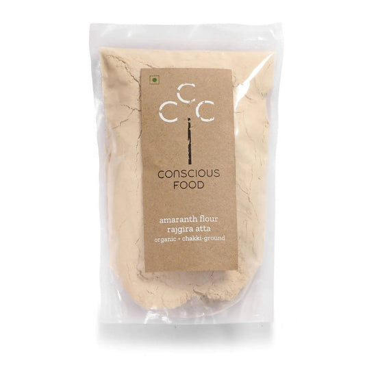 Conscious Food Organic Amaranth Flour (Rajgira Atta)