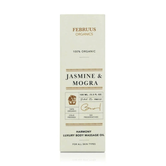 Februus Organics Jasmine & Mogra Body Oil